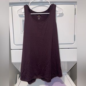 XL Dark Purple Workout Tank Top